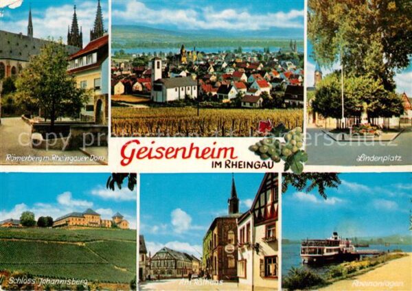 Geisenheim Römerberg Rheingauer Dom Schloss Johann