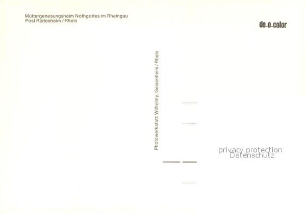 Ruedesheim Rhein Müttergenesungsheim Nothgottes Rheingau – Bild 2