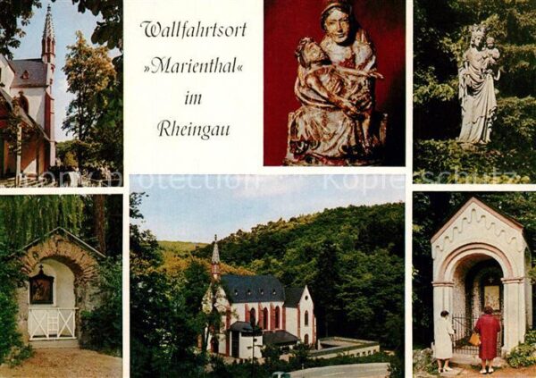 Marienthal Rheingau Wallfahrtsort Heiligenstatue Kapelle Ki