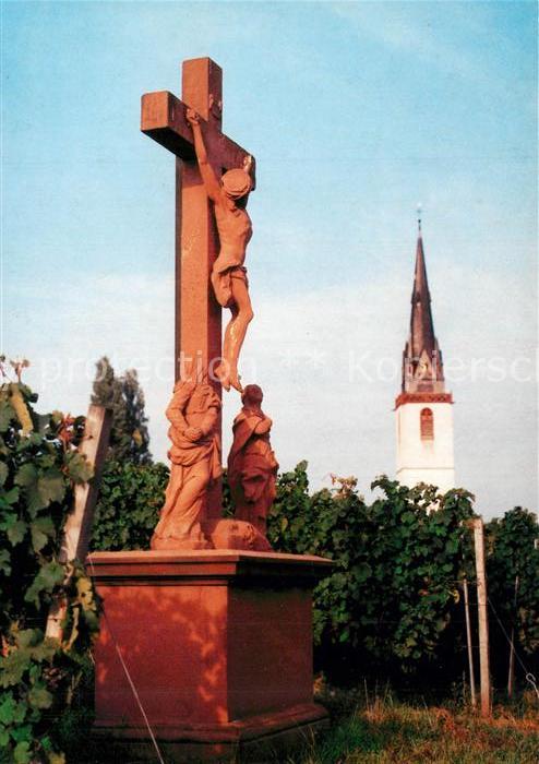 Erbach Rheingau Kreuzigungsgruppe Katholische Pfarrkirc