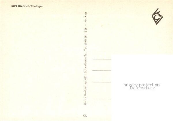 Kiedrich Panorama gotisches Weindorf Kirche Heil – Bild 2