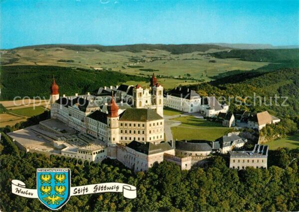 Furth Goettweig Stift Göttweig Fliegeraufnahme