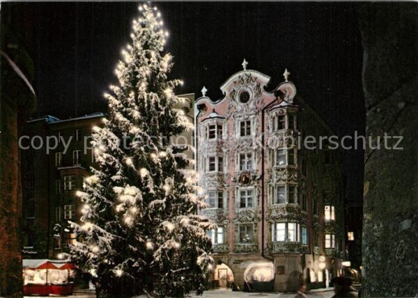 Innsbruck Herzog Friedrich Strasse mit Helblingha