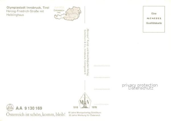 Innsbruck Herzog Friedrich Strasse mit Helblingha – Bild 2