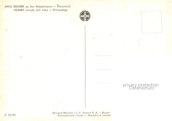 Kaltern Weinstrasse Tirol Kirche Marktplatz Innenstadt Landschaft – Bild 2