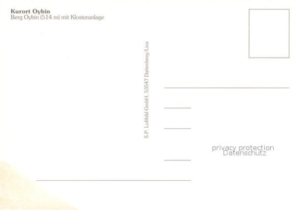 Oybin Berg Oybin mit Klosteranlage Zittauer G – Bild 2