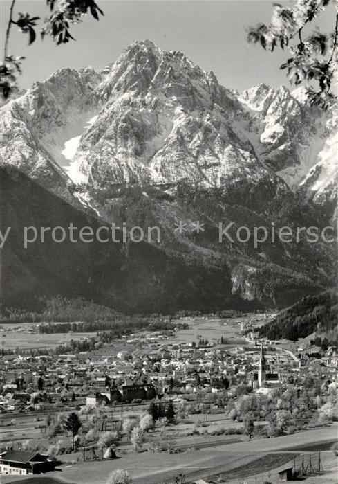 Lienz Tirol Gesamtansicht mit Alpenpanorama Dolomit
