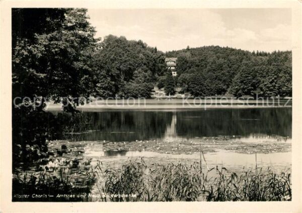 Chorin Kloster Amtssee und Neue Klosterschenke