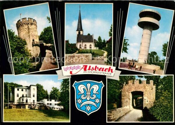 Alsbach Bergstrasse Schloss Turm Kirche Aussichtsturm Bergg