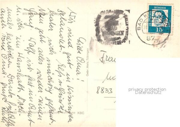 Bad Kissingen Postplatz Brunnen – Bild 2