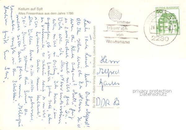 Keitum Sylt Altes Friesenhaus 18. Jhdt. – Bild 2
