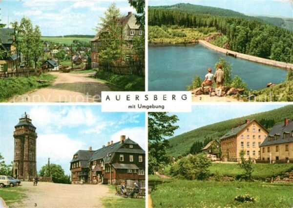 Auersberg Wildenthal Luftkurort Carlsfeld Sosa Talsperre des