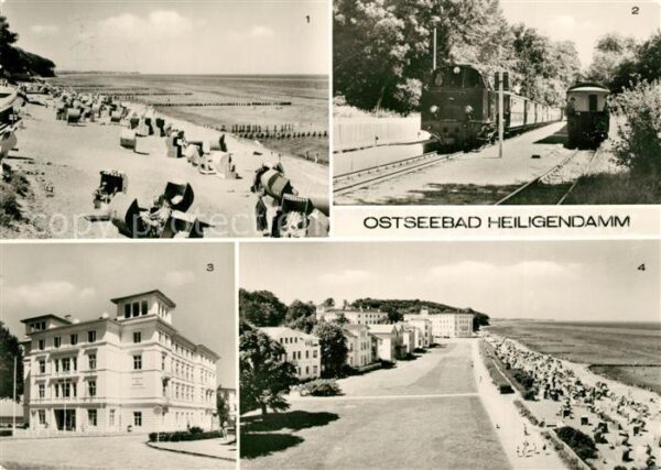Heiligendamm Ostseebad Strand Molli Inselbahn Sanatorium Stran