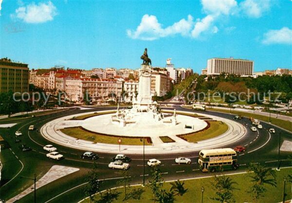 Lisboa Praca do Marques de Pombal Monumento
