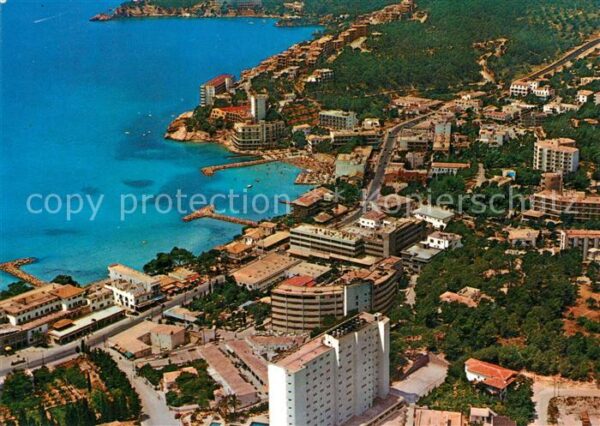 Paguera Mallorca Islas Baleares Fliegeraufnahme