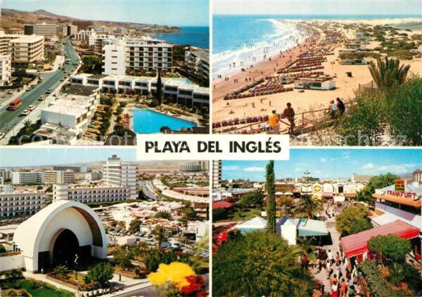Playa del Ingles Diferentes aspectos moderna urbanizacio