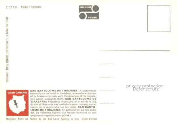 San Bartolome-de-Tirajana Landschaftspanorama – Bild 2