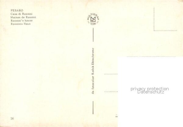 Pesaro Casa di Rossini – Bild 2