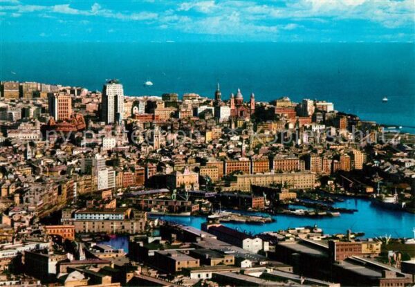 Genova Genua Liguria Panorama