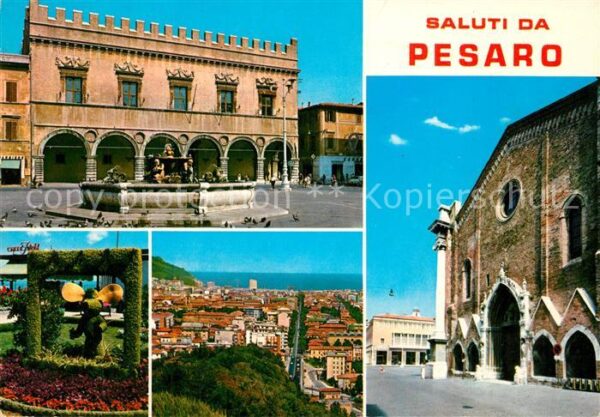 Pesaro Herzoglicher Palast Kathedrale Stadtpan