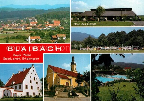 Blaibach Panorama Erholungsort Haus des Gastes C