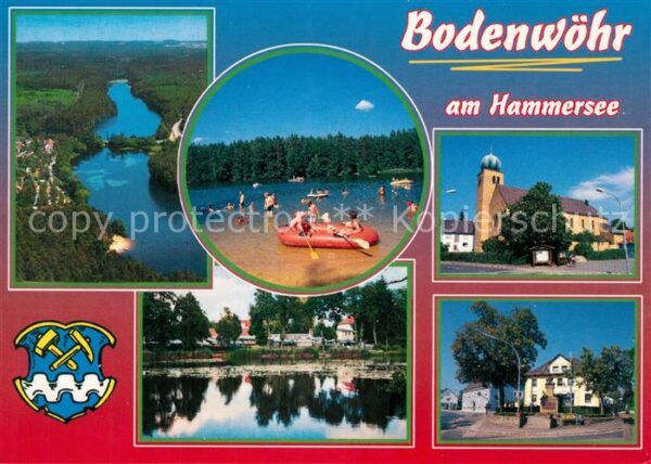 Bodenwoehr Landschaftspanorama Naturpark Vorderer