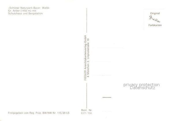 Grosser Arber Schutzhaus und Bergstation Naturpark Ba – Bild 2