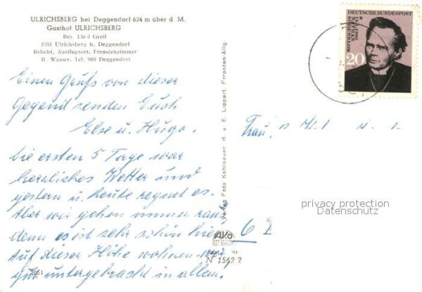 Ulrichsberg Niederbayern Landschaftspanorama Gasthof Ulrichsberg – Bild 2