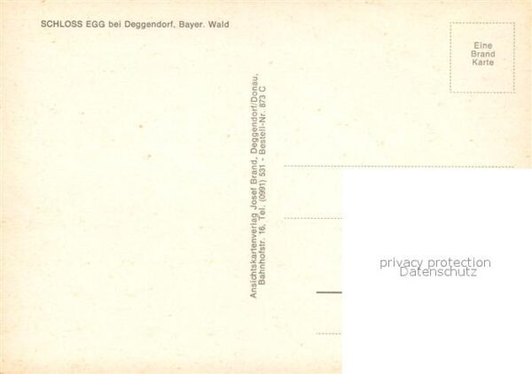 Deggendorf Donau Schloss Egg – Bild 2