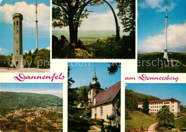 Dannenfels Donnersberg Aussichtsturm Moltkefelsen