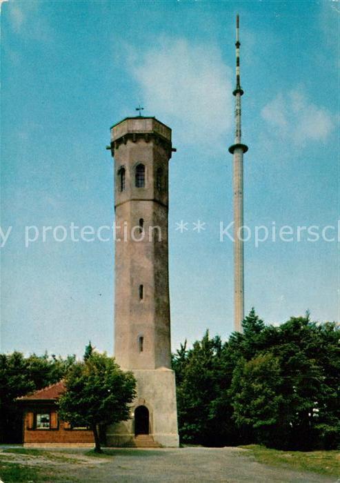 Dannenfels Ludwigsturm und Fernsehturm am Donnersb