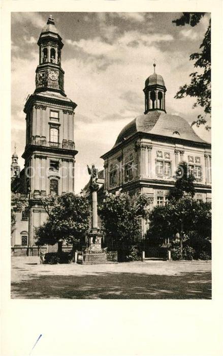 Trebnitz Trzebnica Schlesien Wallfahrtskirche St Hedwig Heimatkarten