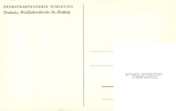 Trebnitz Trzebnica Schlesien Wallfahrtskirche St Hedwig Heimatkarten – Bild 2
