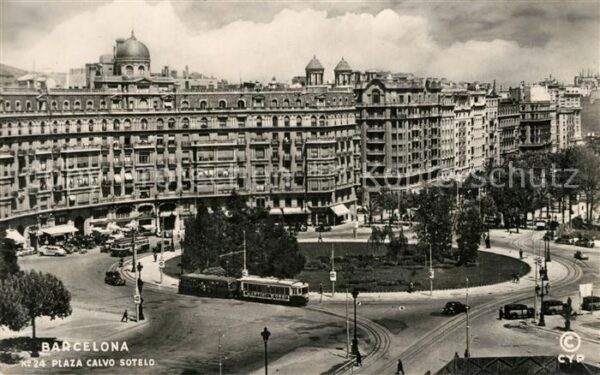 Barcelona Cataluna Plaza Calvo Sotelo