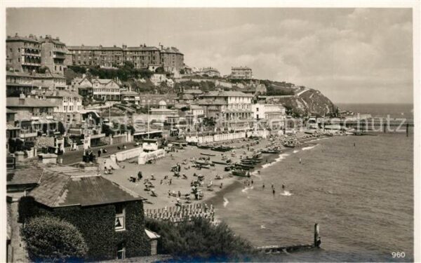 Ventnor Isle of Wight Panorama Strand Küste
