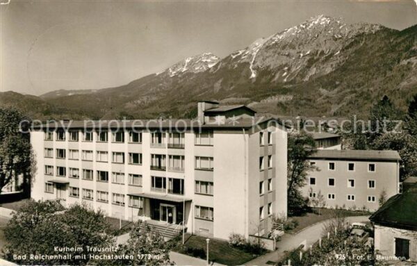 Bad Reichenhall Kurheim Trausnitz mit Hochstaufen Chiem
