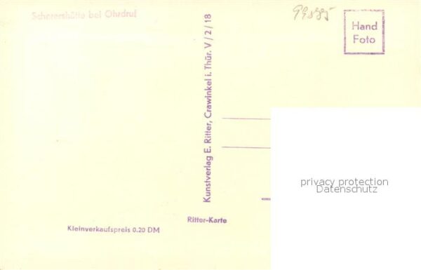 Ohrdruf Scherershütte – Bild 2