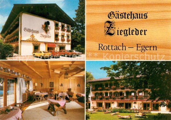 Rottach-Egern Gästehaus Ziegleder Gaststube Liegewies