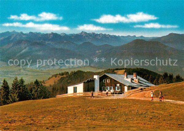 Bad Kohlgrub Hörndle Hütte Berggaststätte Fernsicht