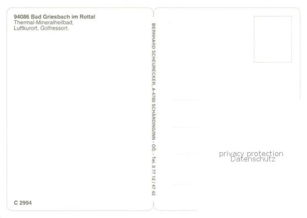 Bad Griesbach Rottal Thermalbad Brunnen – Bild 2