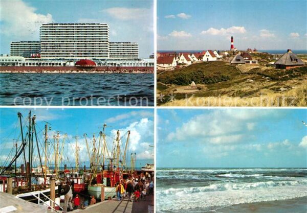 Insel Sylt Kurzentrum Hörnum Leuchtturm Lister Haf