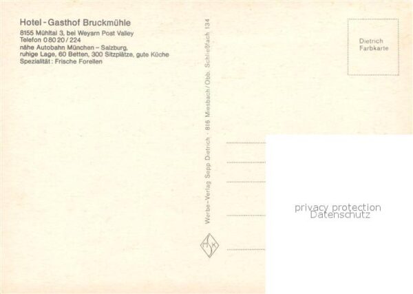 Muehltal Mangfalltal Hotel Gasthof Bruckmühle Terrasse – Bild 2