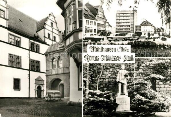 Muehlhausen Thueringen Thomas Müntzer Stadt Rathaushof Hotel S