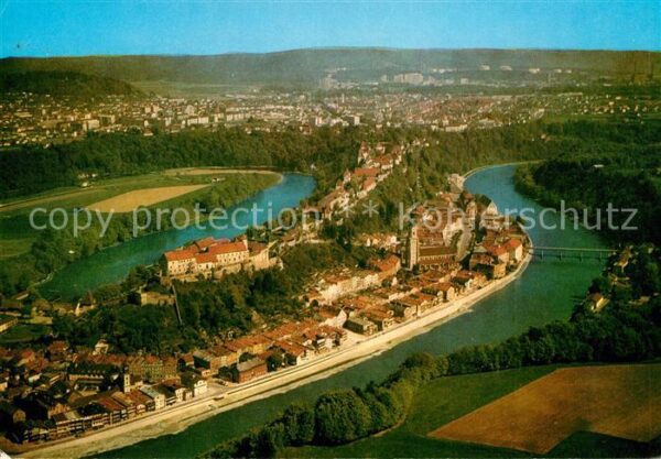 Burghausen Salzach Fliegeraufnahme