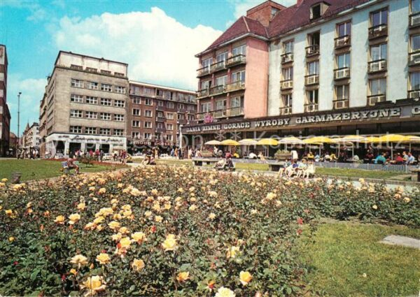 Wroclaw Skwer przy ulicy Swidnickiej