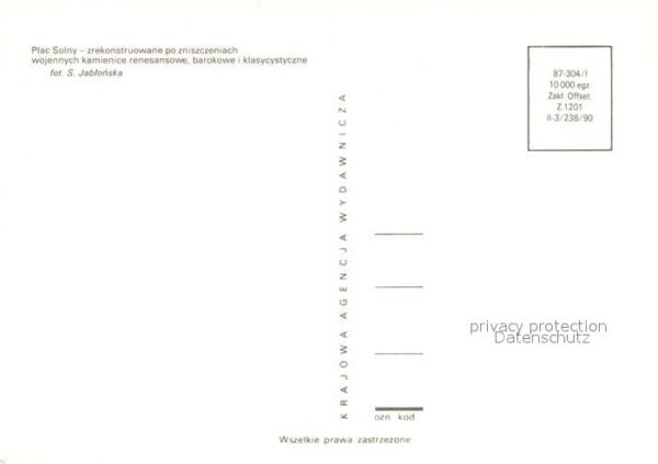 Wroclaw Plac Solny Salzmarkt Giebelhäuser Altst – Bild 2