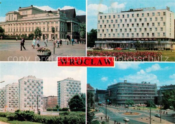 Wroclaw Gmach Opery Hotel Panorama Ulica Jozefa