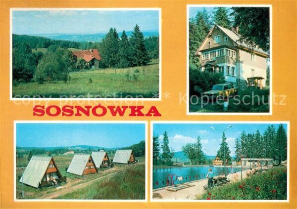 Sosnowka Seidorf Landschaftspanorama Feriendorf Ferienha
