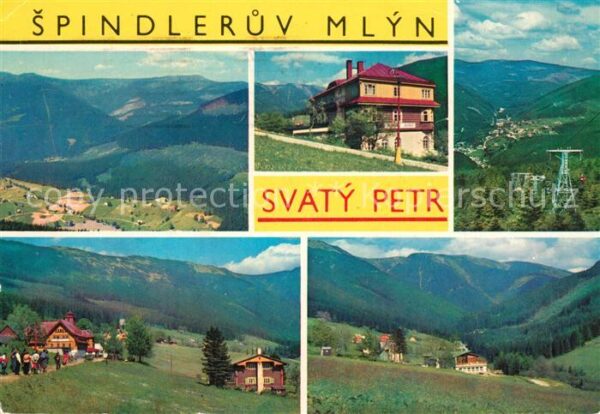 Svaty Petr Landschaftspanorama Berghotel Riesengeb