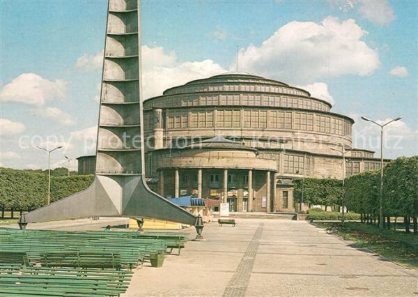 Wroclaw Hala Ludowa Jahrhunderthalle Historisch